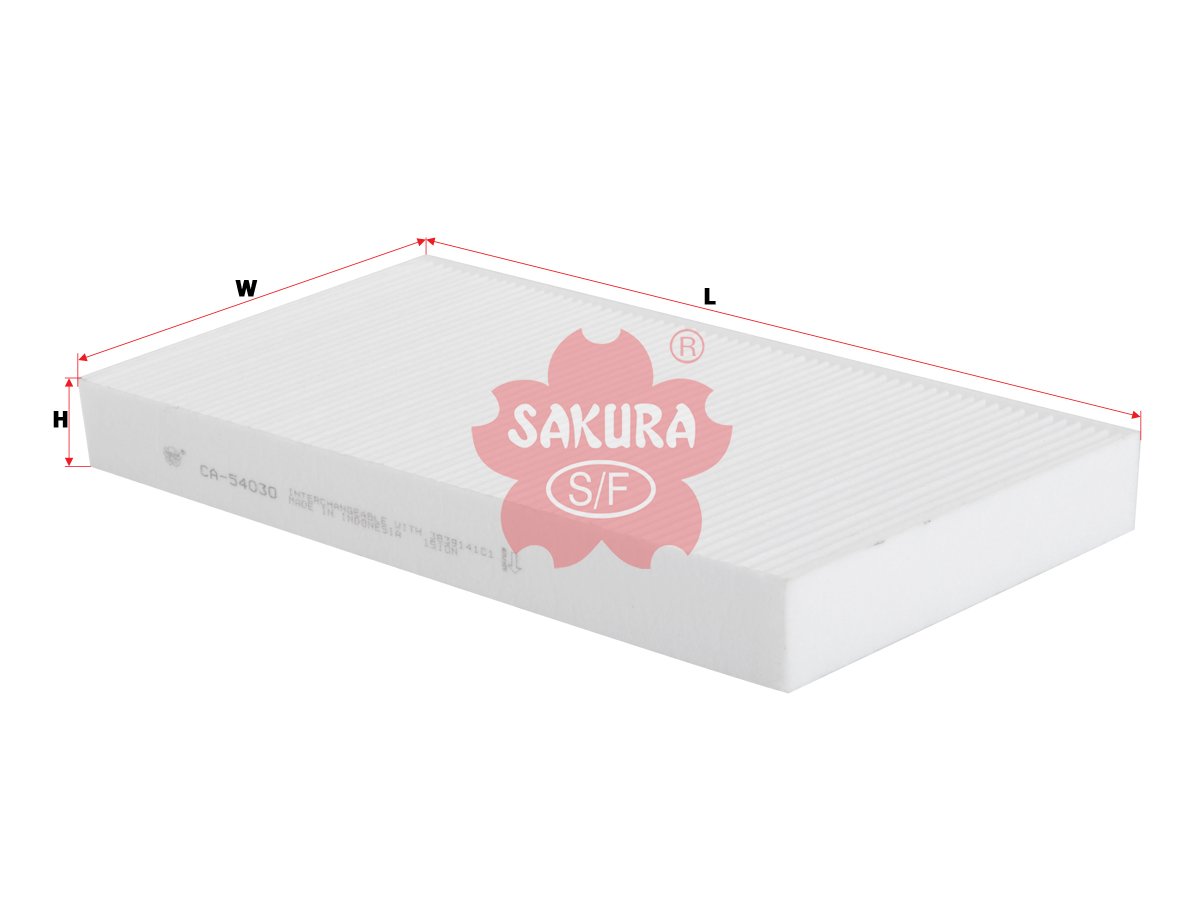 Filtro de cabina SAKURA CA54030 para INTERNATIONAL y INTERNATIONAL TRUCKS