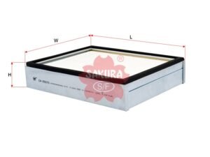 Filtro de cabina SAKURA CA55070 para CATERPILLAR