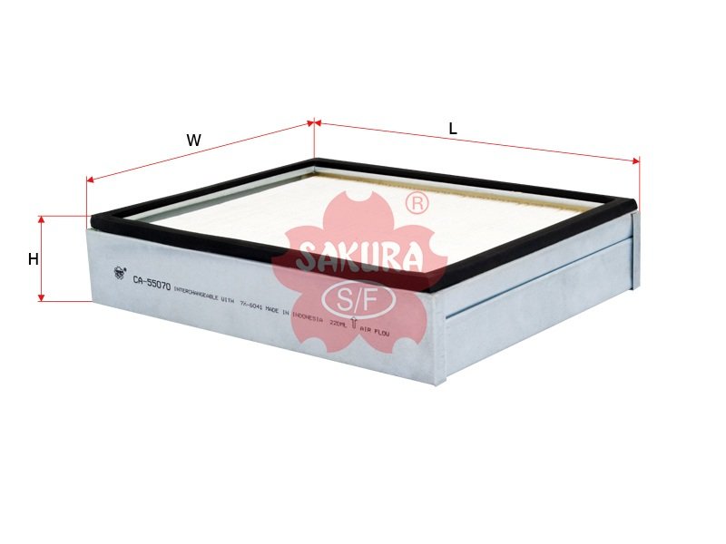 CA55070 Filtro de cabina SAKURA CA55070 para CATERPILLAR