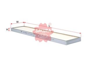 Filtro de cabina SAKURA CA55850 para CATERPILLAR