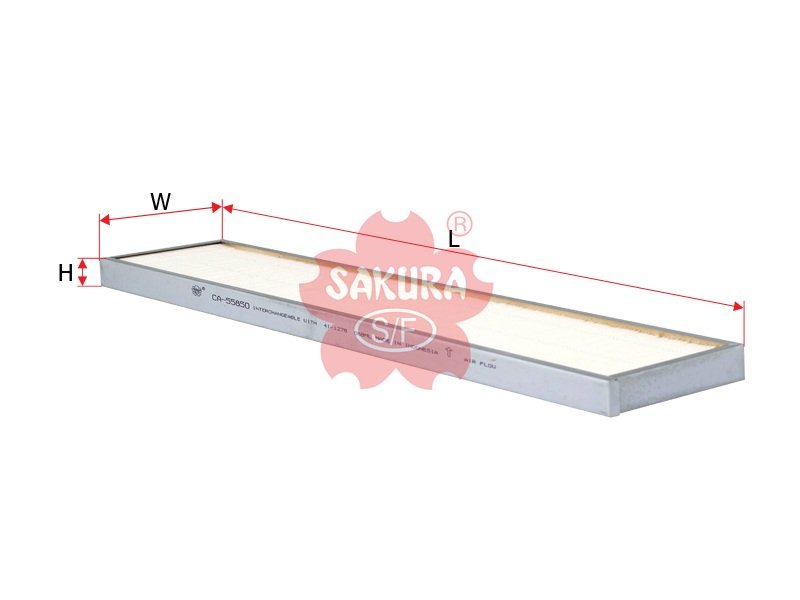 CA55850 Filtro de cabina SAKURA CA55850 para CATERPILLAR
