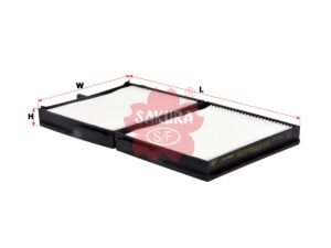 Filtro de cabina SAKURA CA5602 para KOMATSU