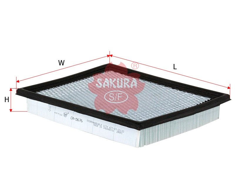 CA5676 Filtro de cabina SAKURA CA5676 para KOMATSU