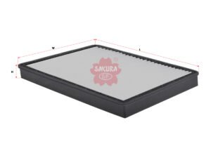 Filtro de cabina SAKURA CA65180 para CHEVROLET, GMC y 3 marcas más