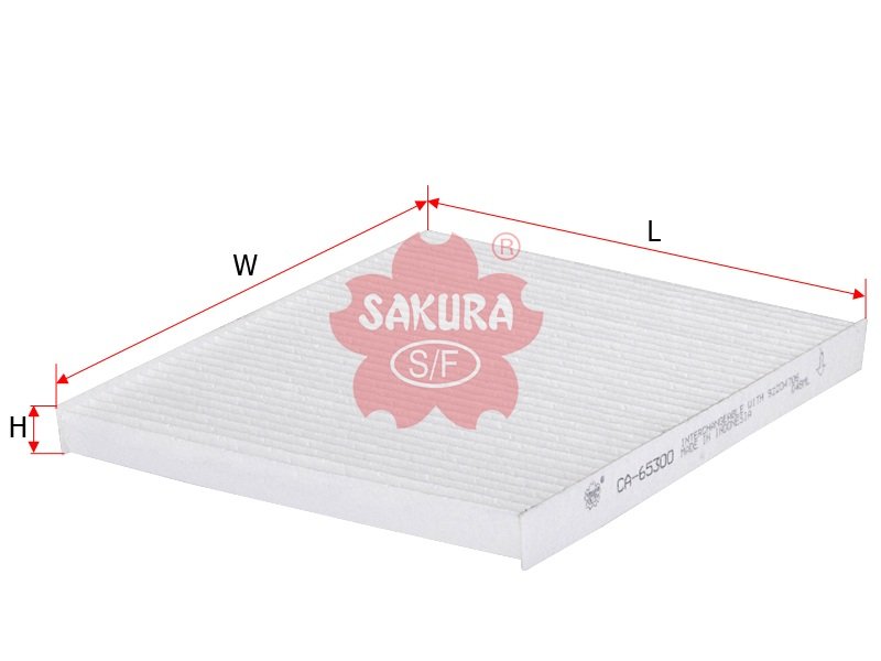 CA65300 Filtro de cabina SAKURA CA65300 para HOLDEN y ISUZU