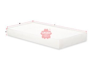Filtro de cabina SAKURA CA68010 para SHACMAN