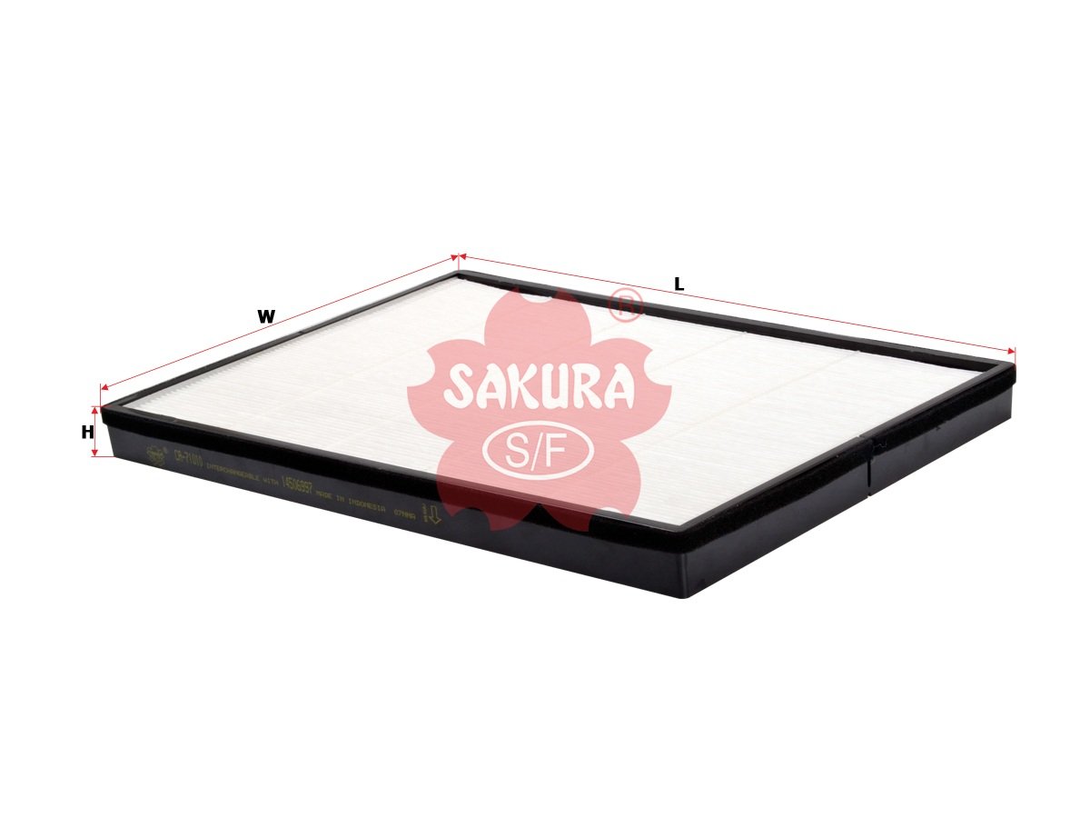 CA71010 Filtro de cabina SAKURA CA71010 para VOLVO y VOLVO CONSTRUCTION EQUIPMENT
