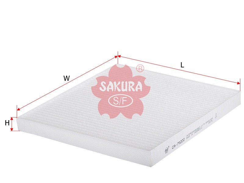 CA79200 Filtro de cabina SAKURA CA79200 para FREIGHTLINER