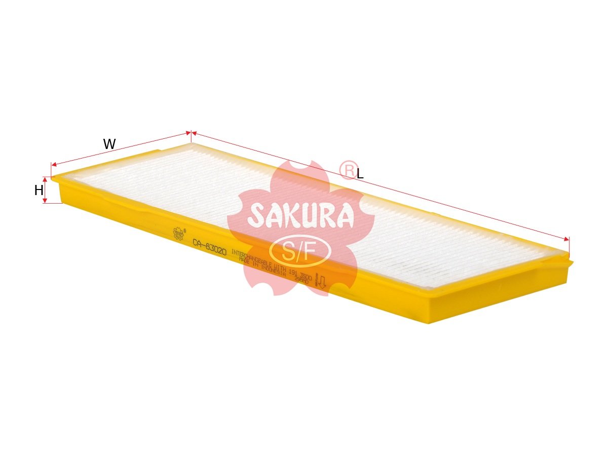 CA83020 Filtro de cabina SAKURA CA83020 para SCANIA
