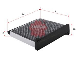 Filtro de cabina SAKURA CAC1006 para MITSUBISHI