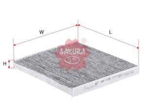 Filtro de cabina SAKURA CAC1106 para SUBARU y TOYOTA