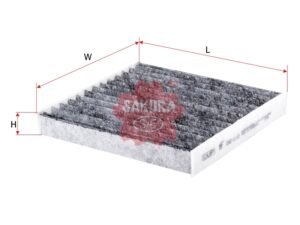 Filtro de cabina SAKURA CAC1112 para DAIHATSU, LEXUS y 2 marcas más