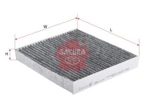 Filtro de cabina SAKURA CAC1114 para DAIHATSU, JAGUAR y 6 marcas más