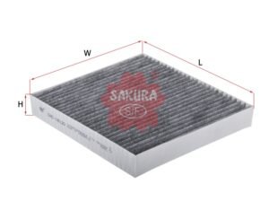 Filtro de cabina SAKURA CAC18120 para CITROEN, ISUZU y 4 marcas más