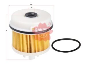 Filtro de combustible SAKURA EF1112 para HINO y TOYOTA