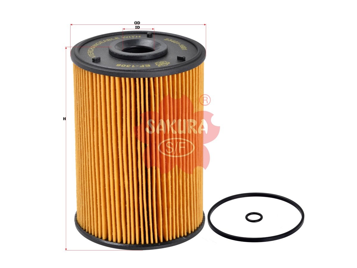 EF1306 Filtro de combustible SAKURA EF1306 para HINO