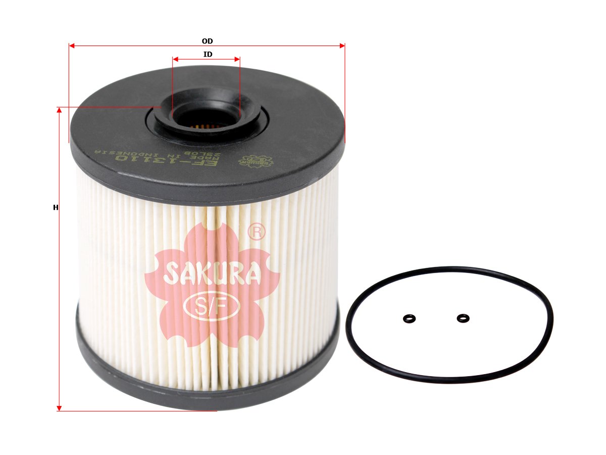 EF13110 Filtro de combustible SAKURA EF13110 para HINO