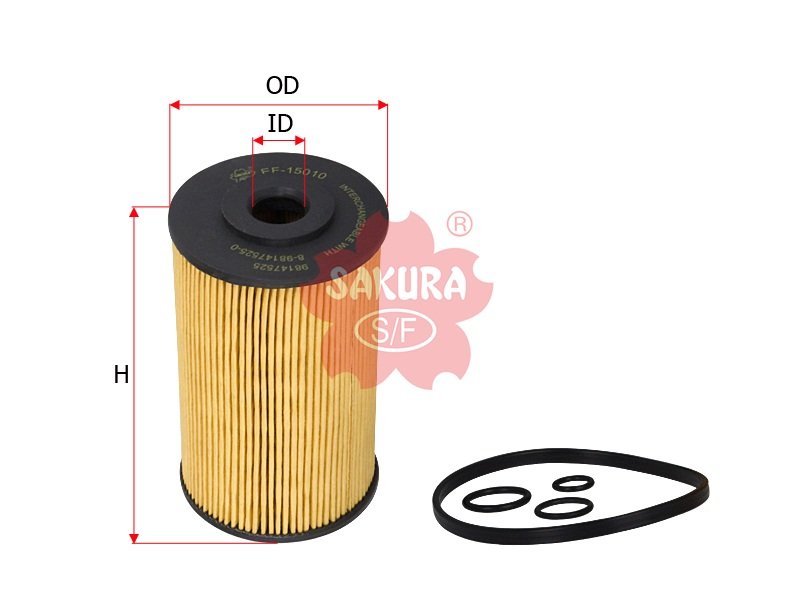 EF15010 Filtro de combustible SAKURA EF15010 para ISUZU