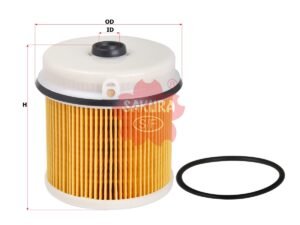 Filtro de combustible SAKURA EF1509 para CHEVROLET, HINO y 4 marcas más