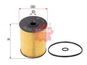 Filtro de combustible SAKURA EF1802 para HINO