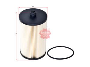 Filtro de combustible SAKURA EF31070 para VOLKSWAGEN