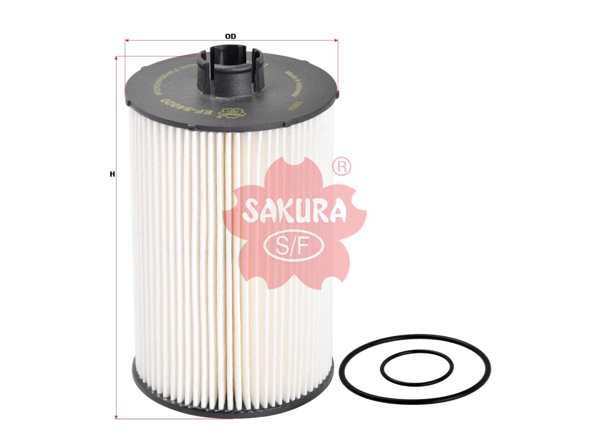 Separador de agua y combustible SAKURA EF54020 para INTERNATIONAL TRUCKS
