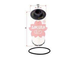 Filtro de combustible SAKURA EF6801 para ERF, LIEBHERR y 4 marcas más