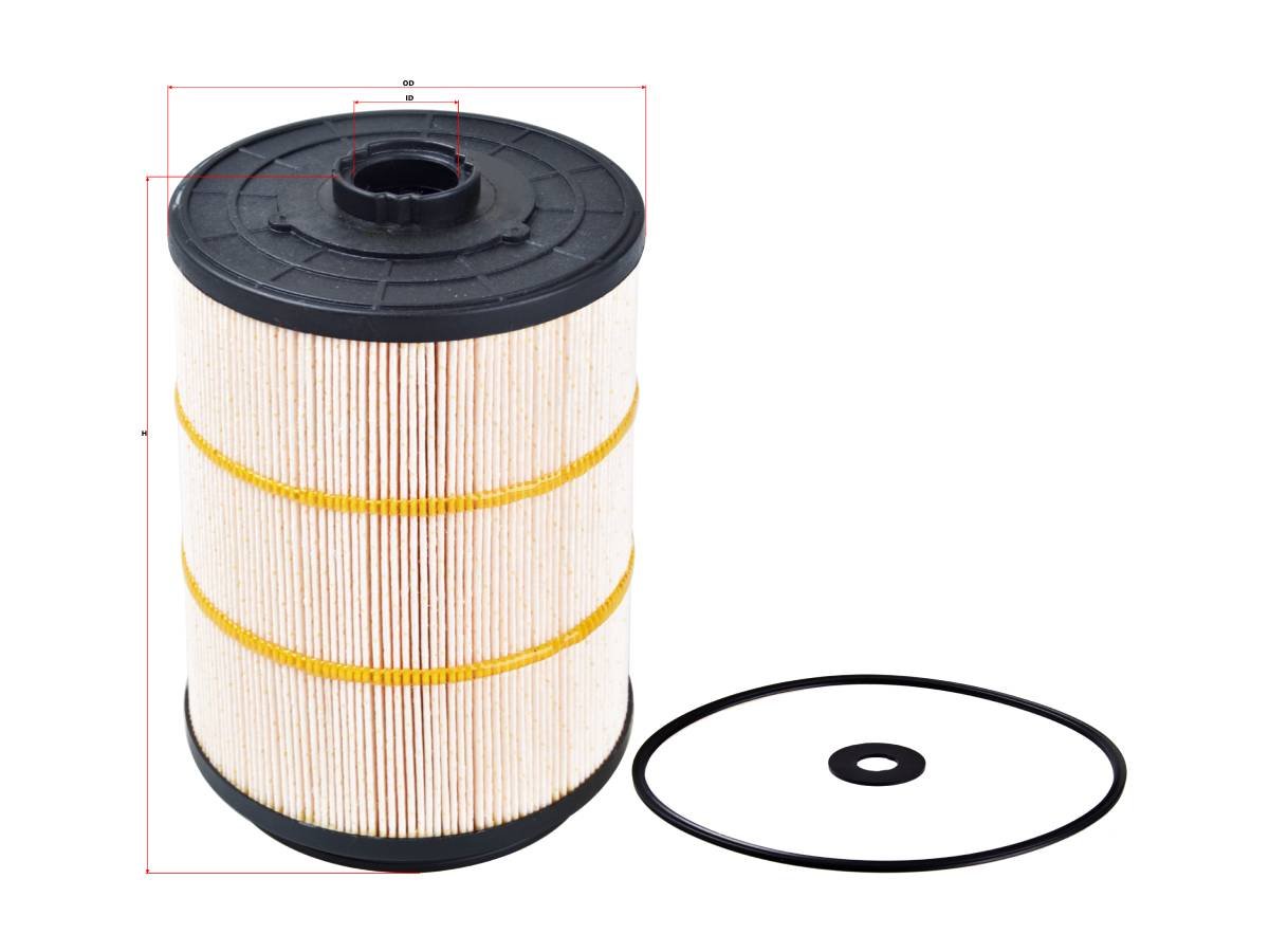 Filtro de combustible SAKURA EF85280 para SANY