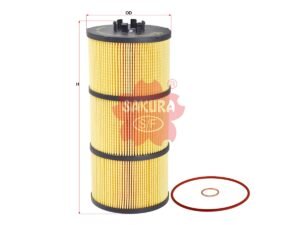 Filtro de aceite SAKURA EO10050 para MERCEDES-BENZ