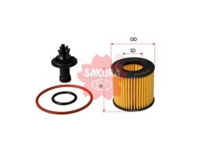 Filtro de aceite SAKURA EO1103 para DAIHATSU, LEXUS y 2 marcas más