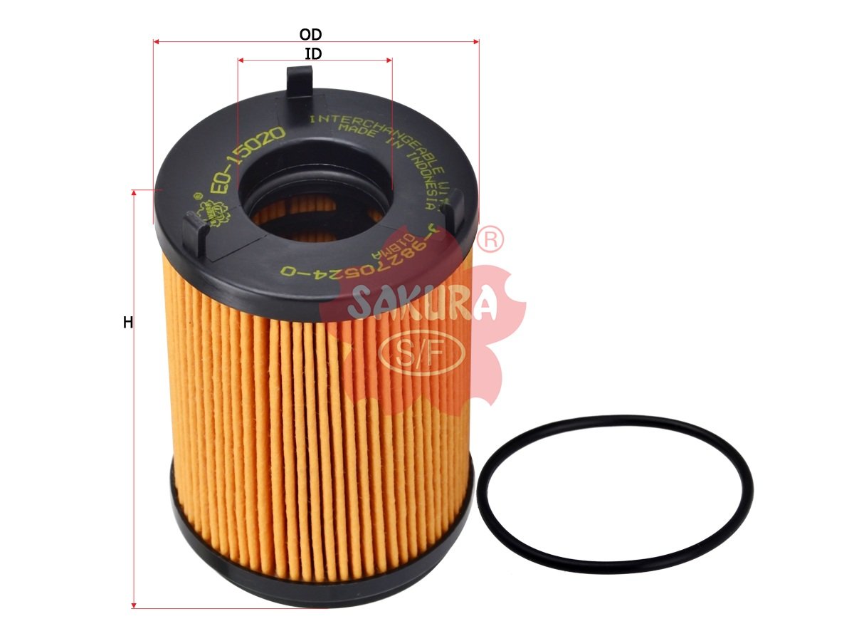 Filtro de aceite SAKURA EO15020 para ISUZU