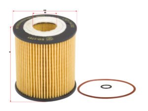 Filtro de aceite SAKURA EO1701 para FORD, MAZDA y 2 marcas más