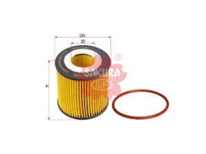 Filtro de aceite SAKURA EO17030 para FORD, FORD USA y MAZDA