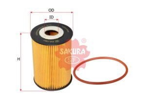 Filtro de aceite SAKURA EO1801 para FUSO, ISUZU y 2 marcas más