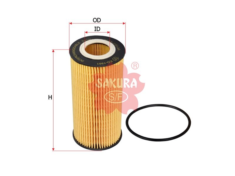 Filtro de aceite SAKURA EO1901 para FORD, INTERNATIONAL HARVESTER/IHC y INTERNATIONAL TRUCKS