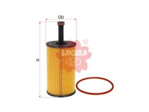 Filtro de aceite SAKURA EO2101 para CITROEN y PEUGEOT