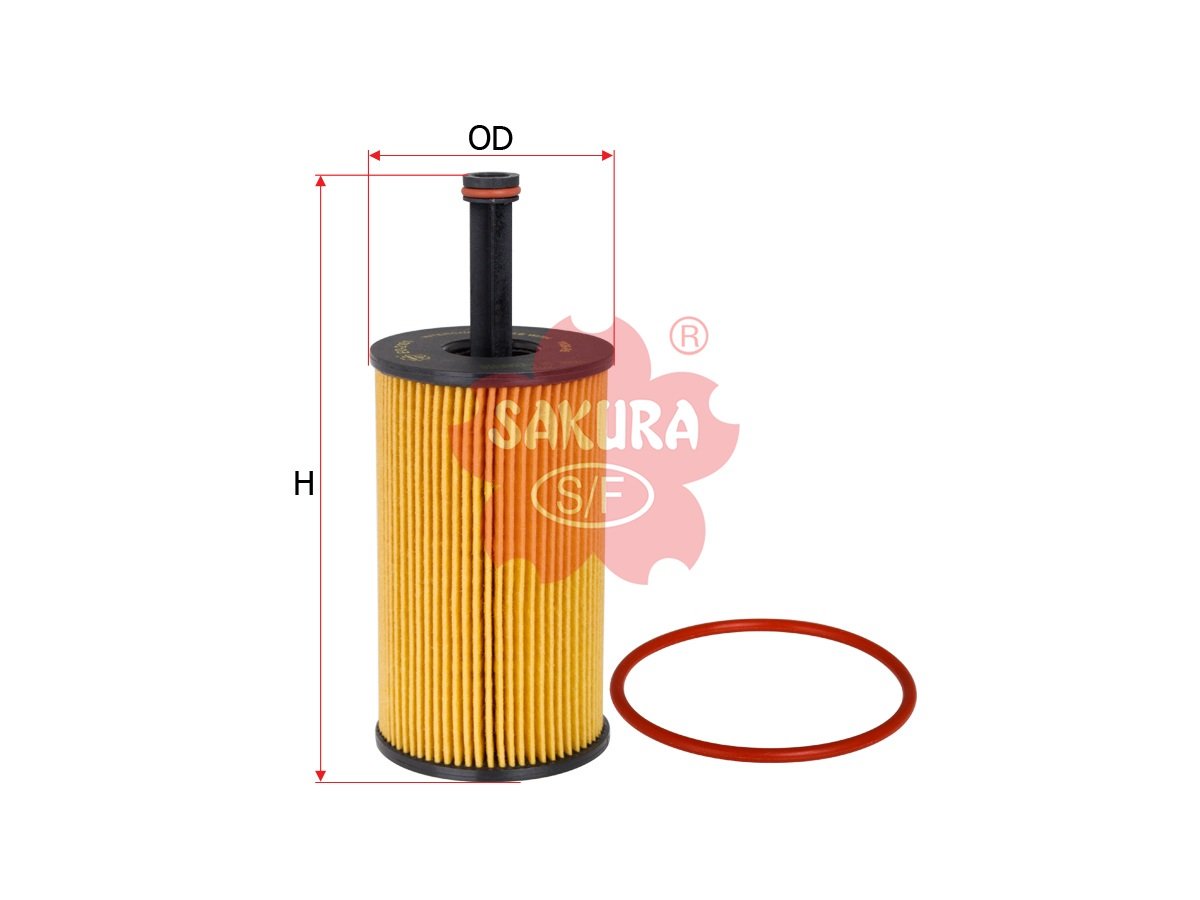EO2101 Filtro de aceite SAKURA EO2101 para CITROEN y PEUGEOT