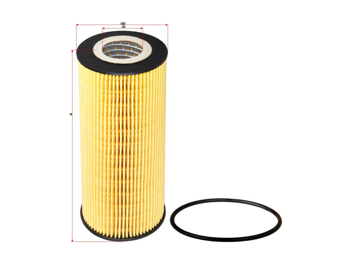 EO2404 Filtro de aceite SAKURA EO2404 para ATLAS COPCO, BELL y 20 marcas más