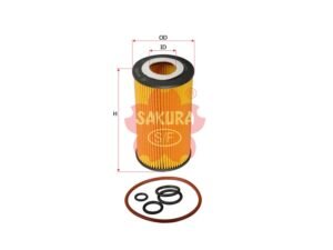Filtro de aceite SAKURA EO2623 para DODGE, JEEP y MERCEDES-BENZ