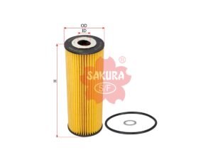 Filtro de aceite SAKURA EO2624 para CHEVROLET, MAHINDRA y 3 marcas más