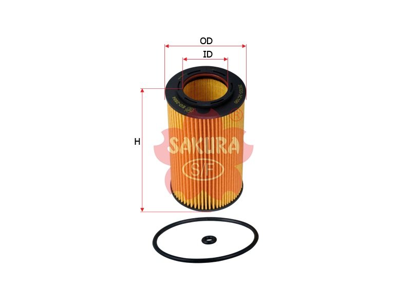 Filtro de aceite SAKURA EO2804 para HYUNDAI y KIA