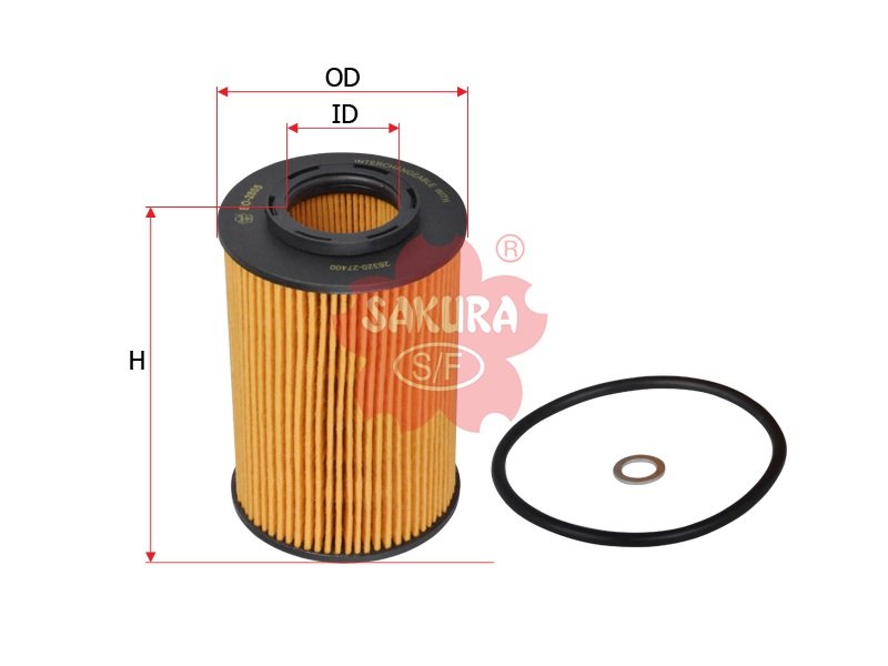 EO2805 Filtro de aceite SAKURA EO2805 para KIA