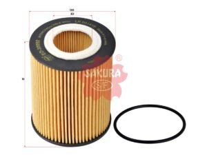 Filtro de aceite SAKURA EO3009 para BMW, BMW ALPINA B. BOVENSIEPEN y FORD