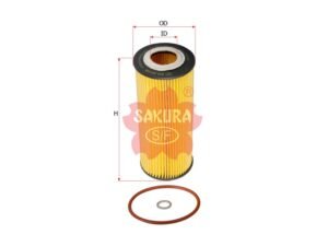 Filtro de aceite SAKURA EO30150 para BMW