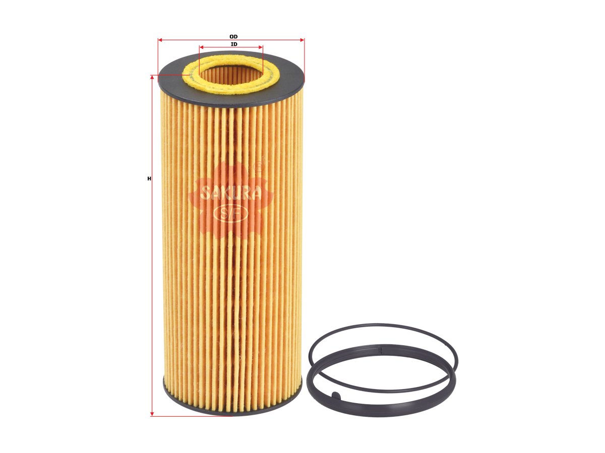 Filtro de aceite SAKURA EO31100 para AUDI, PORSCHE y VOLKSWAGEN