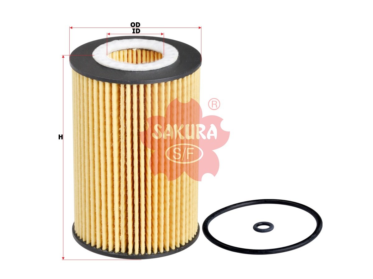 Filtro de aceite SAKURA EO31910 para AUDI y MAN