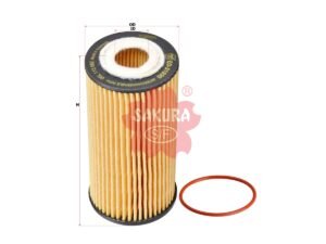 Filtro de aceite SAKURA EO31930 para AUDI, PORSCHE y VOLKSWAGEN