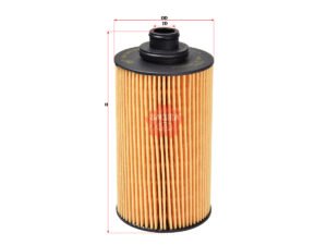 Filtro de aceite SAKURA EO38030 para WEICHAI