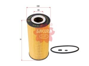Filtro de aceite SAKURA EO5311 para CHEVROLET, MAN y 2 marcas más