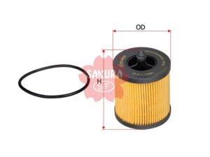 Filtro de aceite SAKURA EO6507 para ALFA ROMEO, BUICK y 9 marcas más